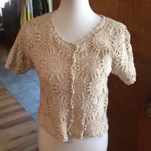 Moda Int’l Crochet top